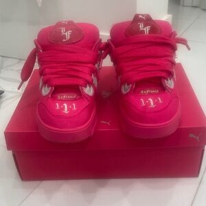 Puma Vibrant Pink Sneakers